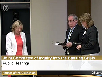 LIVE: Joan Burton appears at B...